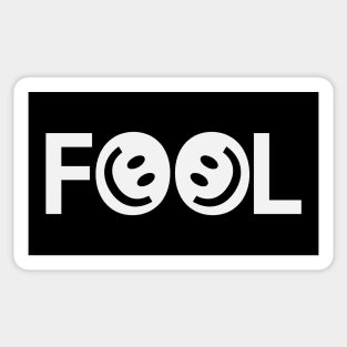 Fool being a fool artsy Sticker